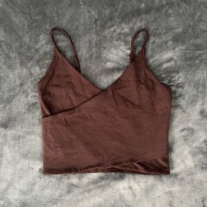 Aerie Women’s Chill Up Cross Front Tank Top (Medium)